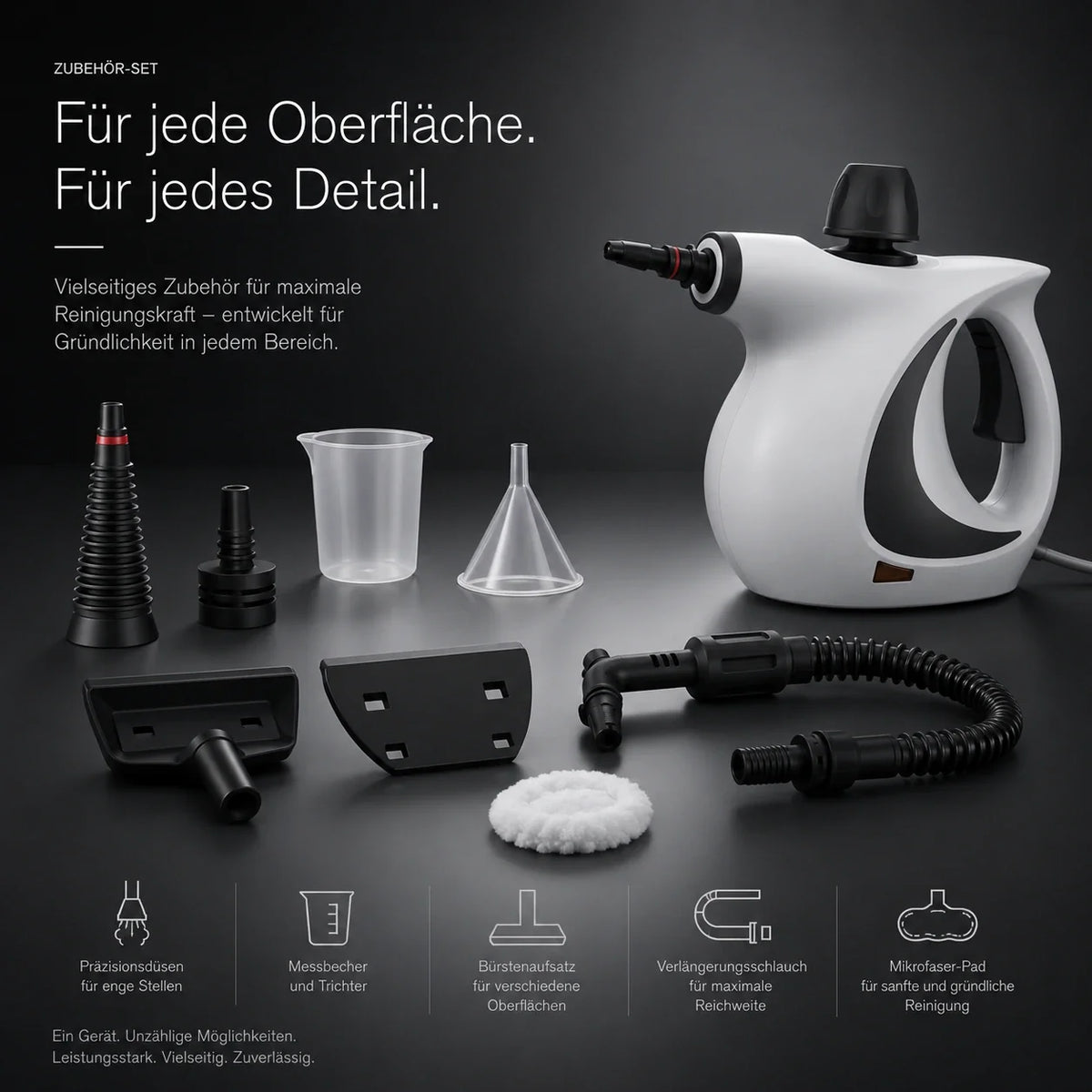 DampfHeld®️ Hochtemperatur-Dampfreiniger